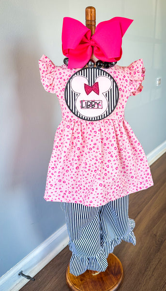 Best Day Ever {Minnie} Dress and Pinafore Set