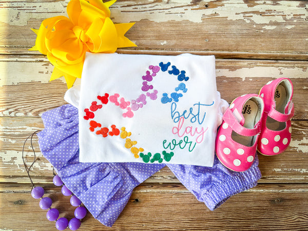 Best Day Ever {Rainbow Mouse} Set