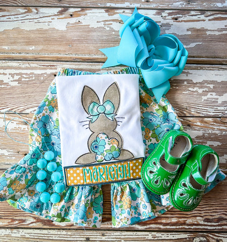 24 Easter Bunny Tail Set