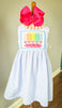 Crissie Dress and Pinafore Set