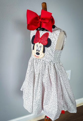 Minnie Dress and Pinafore Set