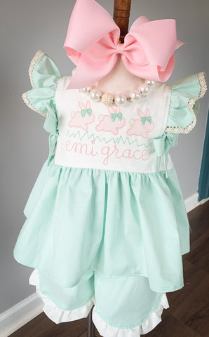 Annie Dress and Pinafore Set