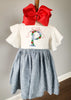 Evelyn Dress and Pinafore Set