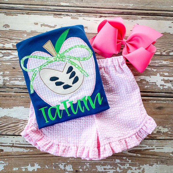 Green and Pink Apple Set